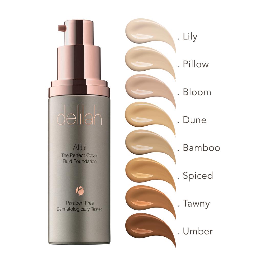 Delilah Alibi The Perfect Cover Fluid Foundation