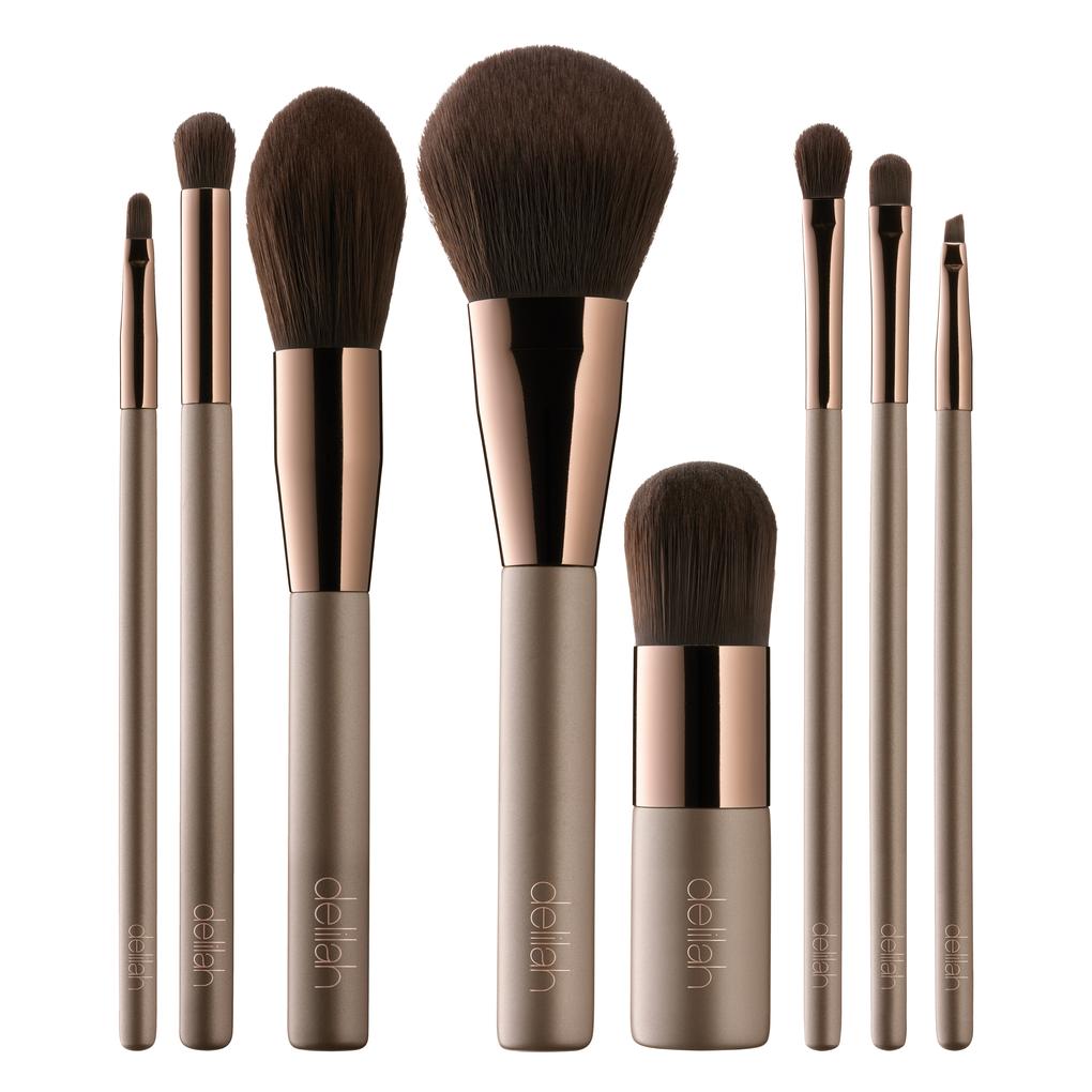 Delilah Vegan Brush Collection 8 Piece Brush Collection